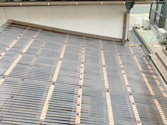 外壁・屋根リフォーム 強風にも耐えられる波板ポリカの屋根と樋