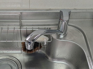 小工事 毎日の気持ちよく使えるキッチン水栓